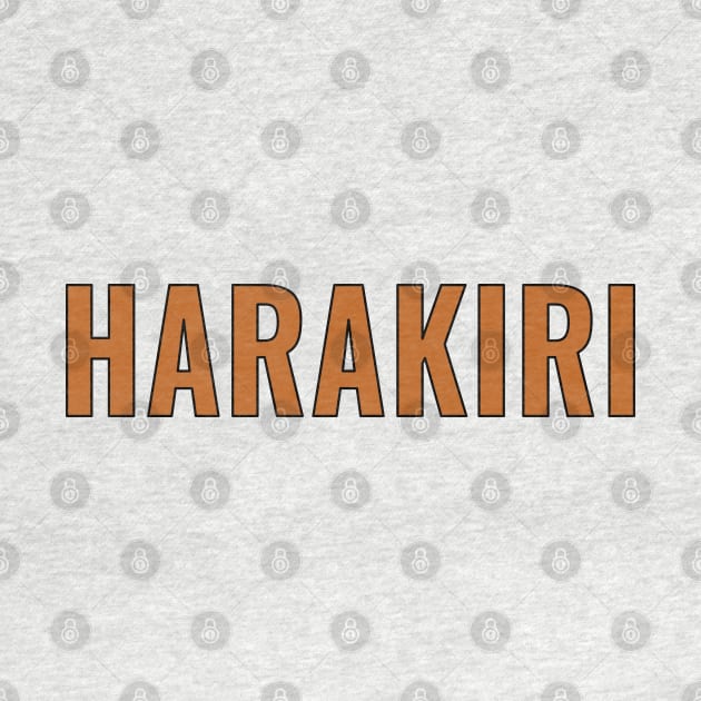 Hina (Hinamatsuri) "Harakiri" by Kamishirts